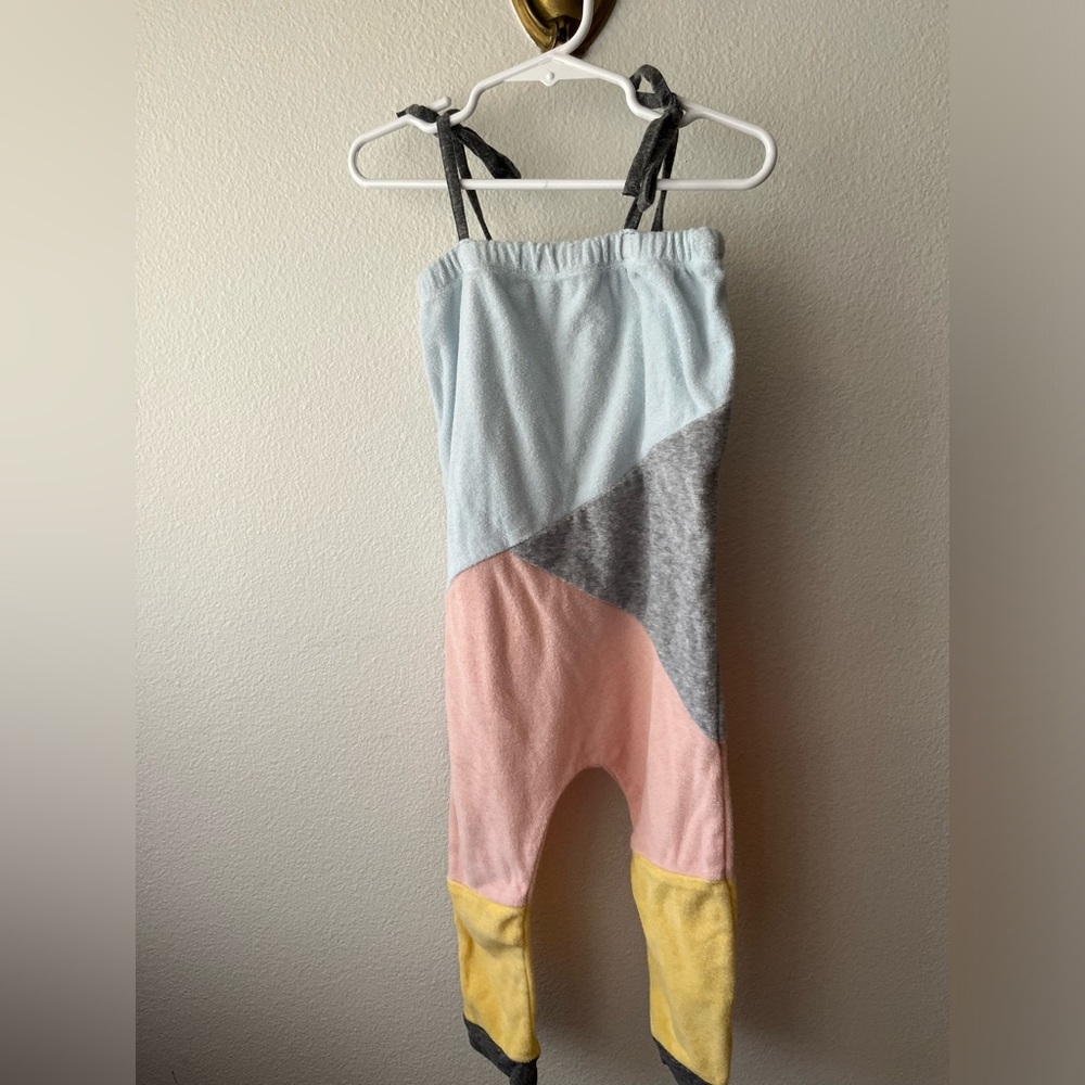 Miki Miette terry cloth romper, size 2T